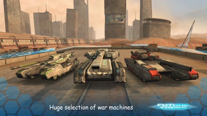 Future Tanks: War Tank Game screenshot 5