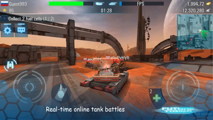 Future Tanks: War Tank Game screenshot 3