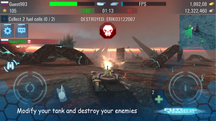 Future Tanks: War Tank Game screenshot 2