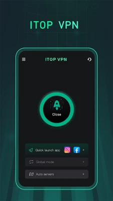 iTop Vpn screenshot 1