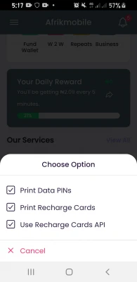 Afrikmobile screenshot 3