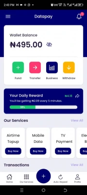 DATAPAY screenshot 1