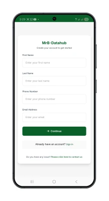 MrB-Datahub screenshot 2